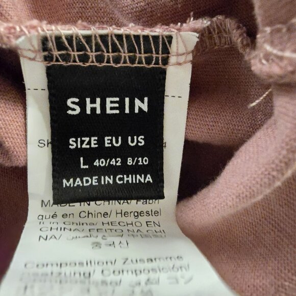 Easelle Applique Lobster Tee Oversized Womens Large Pink - Picture 9 of 10